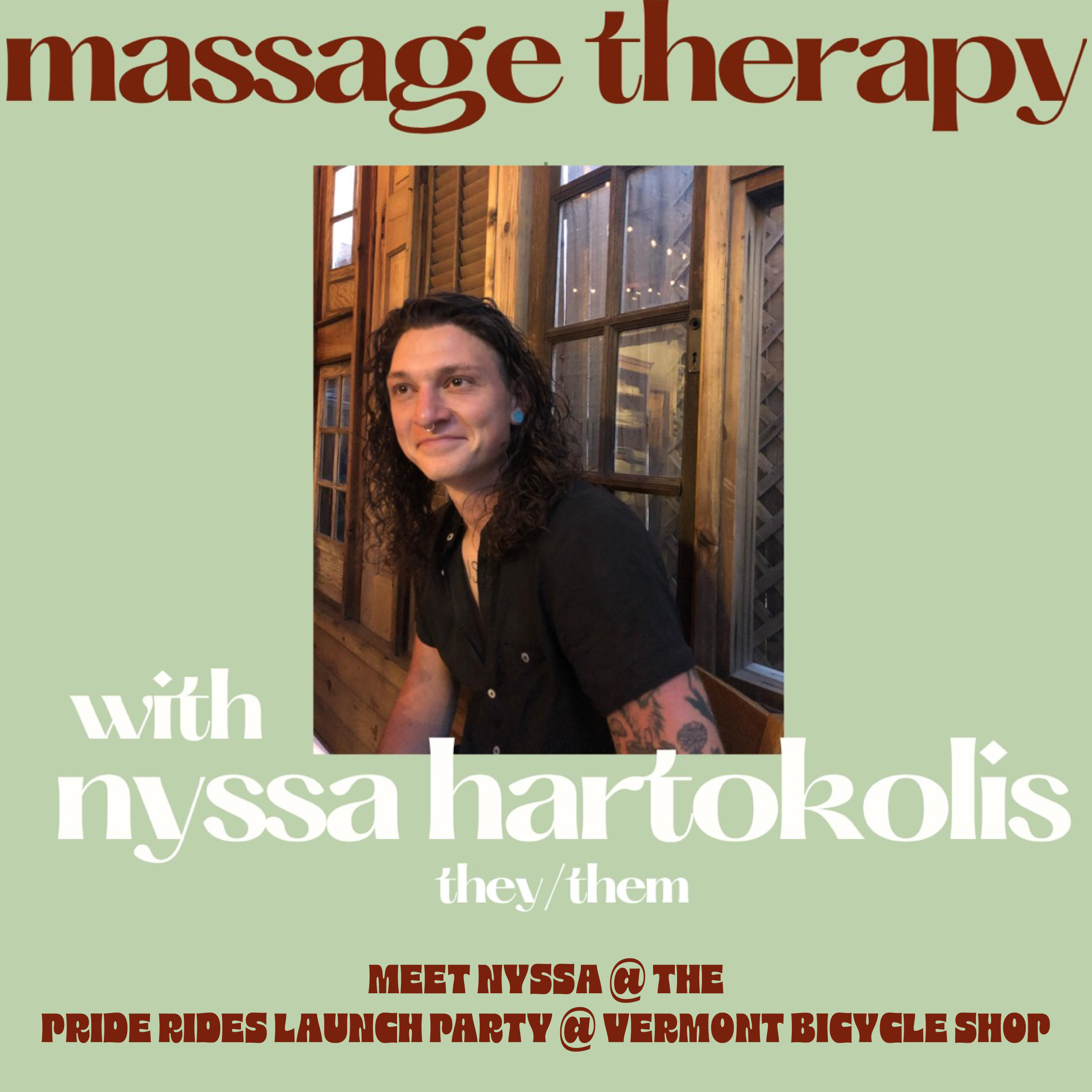 Meet Nyssa at the Pride Rides Season Kick-Off Party!!